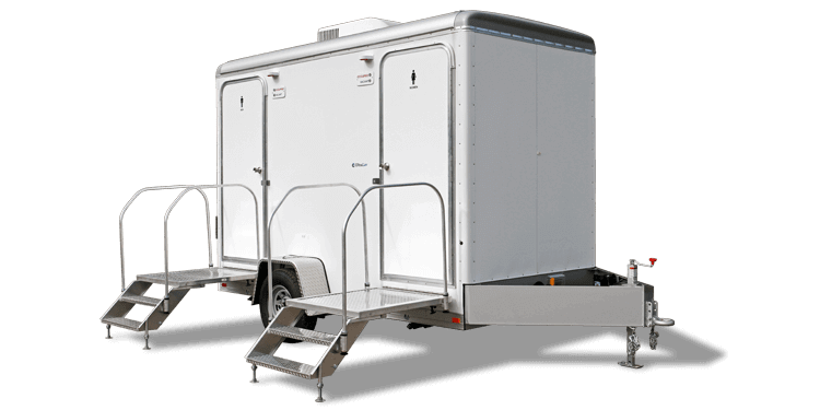 Luxury Restroom Trailer Rentals Lawrence KS
